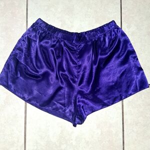 Vintage Victoria's Secret Gold Label Satin Pajama Shorts